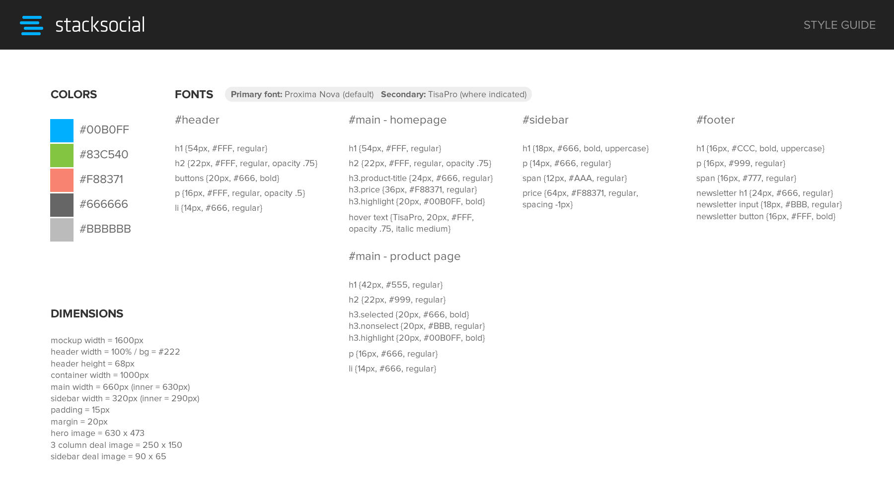 Style Guide Style Guide
